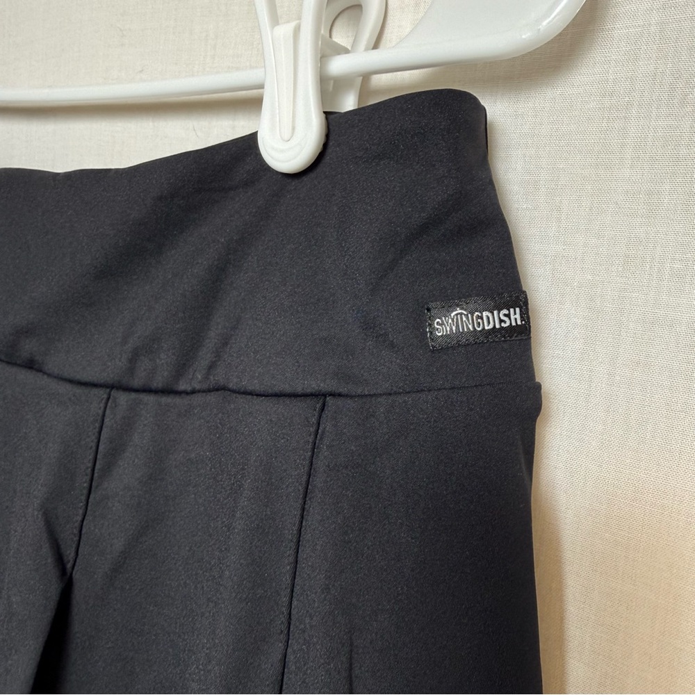 SwingDish Marble Opal Black Golf Skort Womens Large Athletic Skirt Skort NWT - Picture 11 of 12